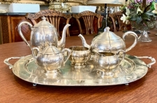 1950's Sanborns Sterling Silver Tea Set
